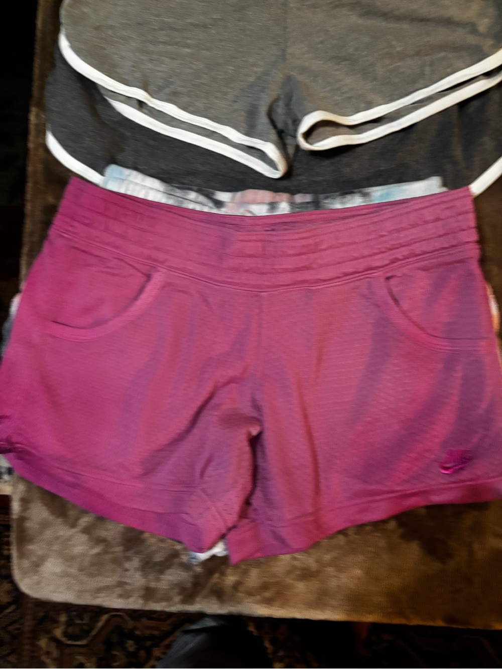 Nike Women’s Magenta Athletic Shorts